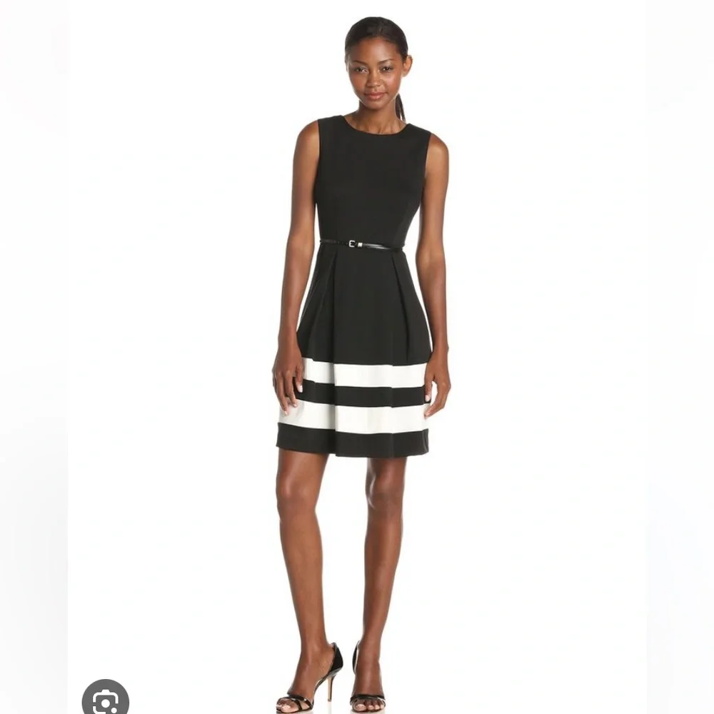 slim fit dress slacks Black and White Striped Sequin Evening Dress XL